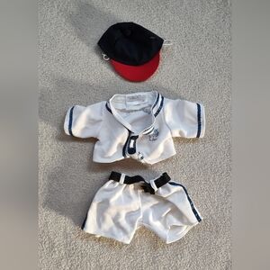 Build-A-Bear Workshop Clothes - Baseball Uniform & Cap  - Excellent Condition